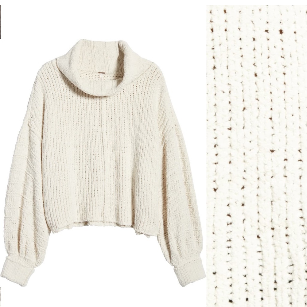 Free People Be Yours Cowl Neck Sweater